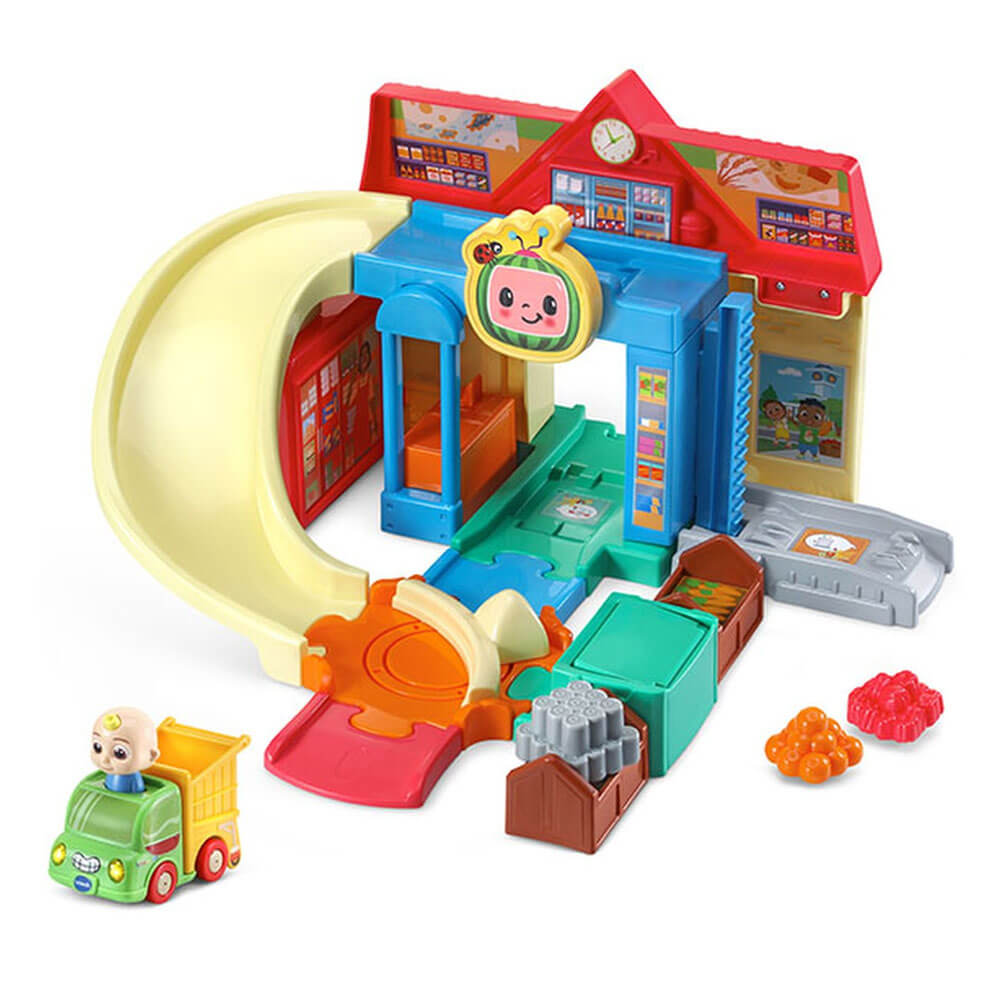 Vtech Cocomelon™ Toot-Toot Drivers® Cart Racers Grocery Store Track Set